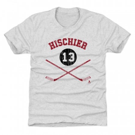 New Jersey Devils Youth - Nico Hischier White NHL T-Shirt :: FansMania