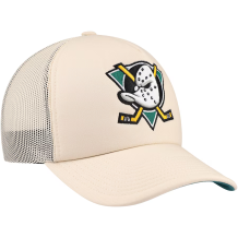Anaheim Ducks - Foam Front Cream NHL Hat