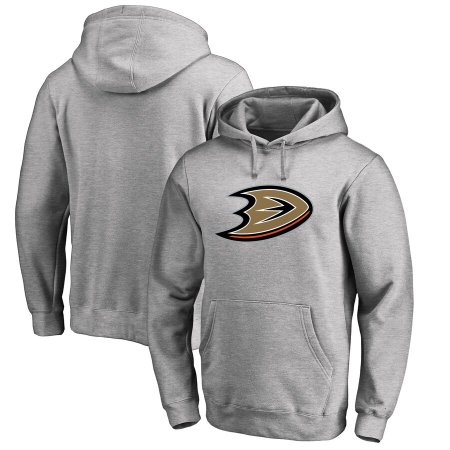 Anaheim Ducks - Primary Logo Gray NHL Bluza s kapturem