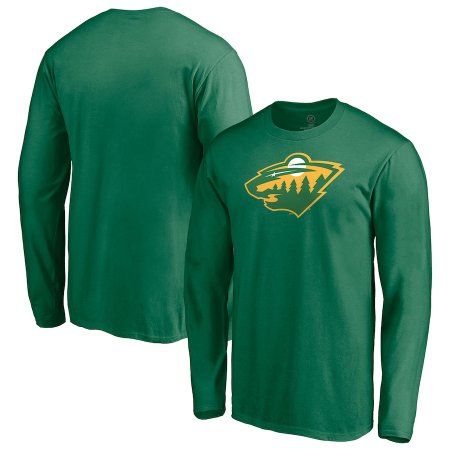 Minnesota Wild - Reverse Retro Primary NHL Long Sleeve T-Shirt