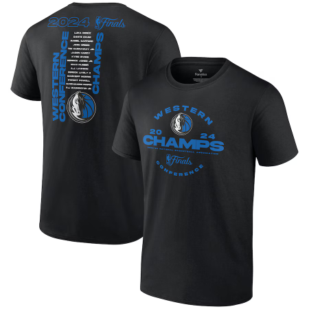 Dallas Mavericks - 2024 Western Conference Champs Roster NBA T-shirt