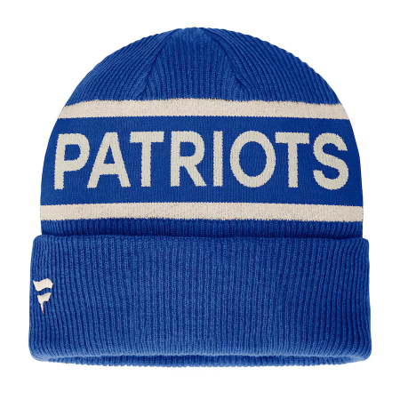 New England Patriots - Heritage Cuffed Vintage NFL Knit hat