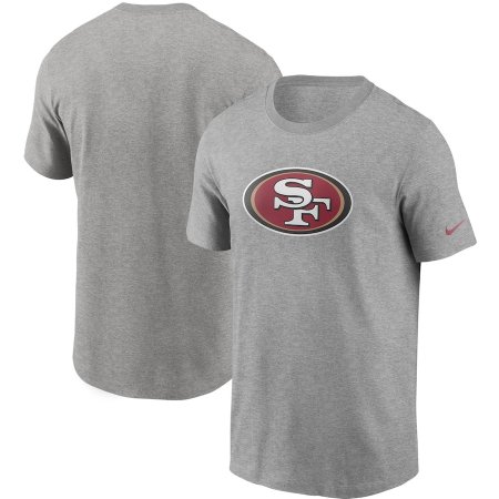 San Francisco 49ers - Primary Logo Nike Gray NFL T-Shirt