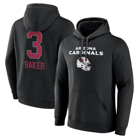 Arizona Cardinals - Budda Baker Wordmark NFL Mikina s kapucí