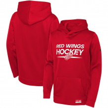 Detroit Red Wings Detské - Authentic Pro 23 NHL Mikina s kapucňou
