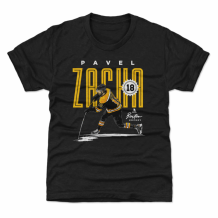 Boston Bruins Youth - Pavel Zacha Card NHL T-Shirt