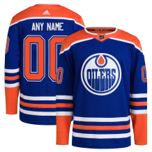 Edmonton Oilers - Adizero Authentic Pro Alternate NHL Trikot/Name und Nummer