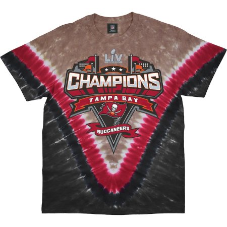 Tampa Bay Buccaneers - Super Bowl LV Champions V-Dye NFL T-Shirt