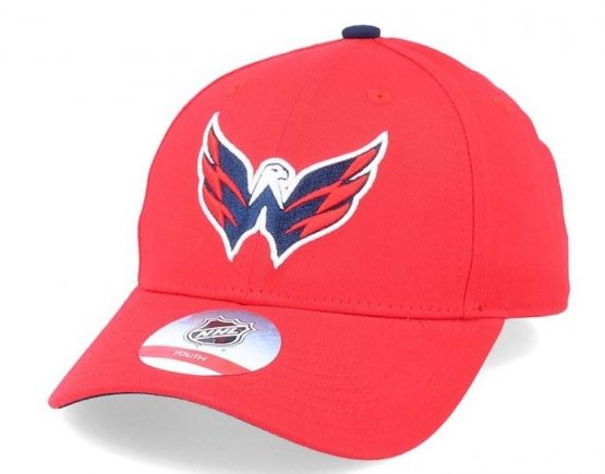 Washington Capitals Dziececia - Logo Team NHL Czapka