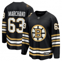 Boston Bruins - Brad Marchand 100th Anniversary Breakaway Home NHL Jersey