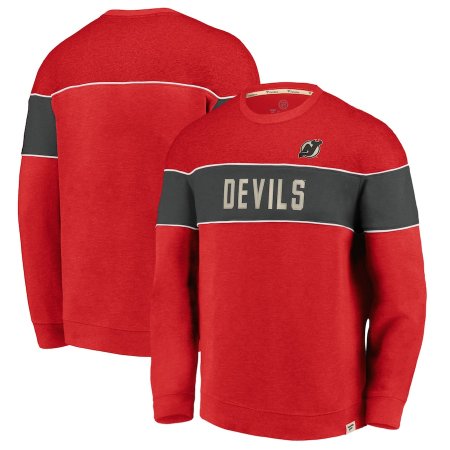 New Jersey Devils - Varsity Reverse NHL Sweatshirt - Size: M/USA=L/EU