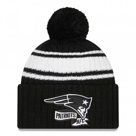 New England Patriots - 2022 Sideline Black NFL Zimní čepice