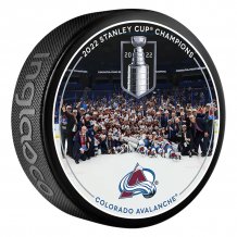 Colorado Avalanche - 2022 Stanley Cup Champions Team NHL Puk