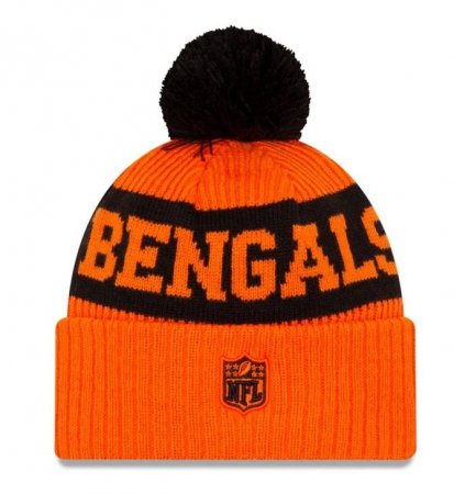 Cincinnati Bengals - 2020 Sideline Road NFL zimná čiapka