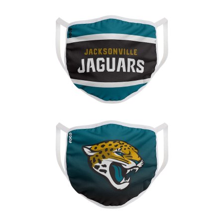 Jacksonville Jaguars - Colorblock 2-pack NFL rouška
