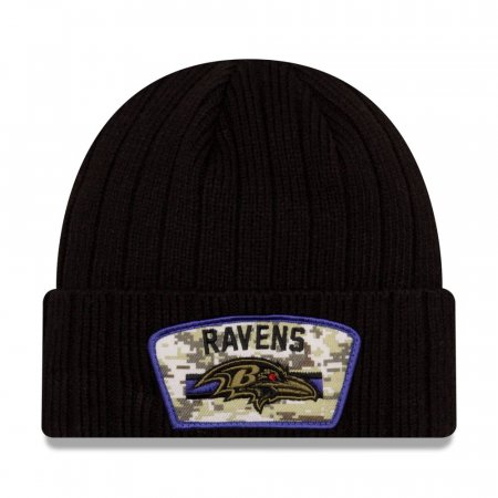 Baltimore Ravens - 2021 Salute To Service NFL Knit hat