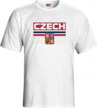 Czech - Česká Republika verzia. 1 Fan Tričko
