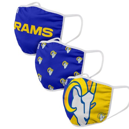 Los Angeles Rams - Sport Team 3-pack NFL face mask