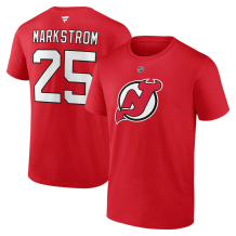 New Jersey Devils - Jacob Markstrom Stack NHL T-shirt