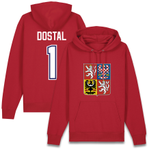 Czechia - Lukas Dostal Hockey Red Sweatshirt