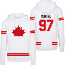 Kanada - Connor McDavid 2026 Hockey Sweatshirt - White
