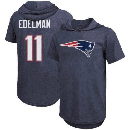 New England Patriots - Julian Edelman NFL Tričko s kapucí