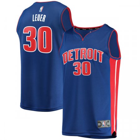 Detroit Pistons - Jon Leuer Fast Break Replica NBA Jersey