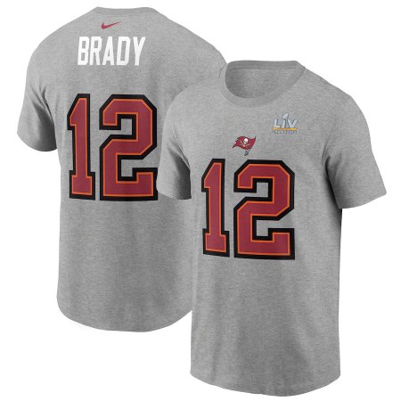 Tampa Bay Buccaneers - Tom Brady Super Bowl LV Champions NFL T-Shirt