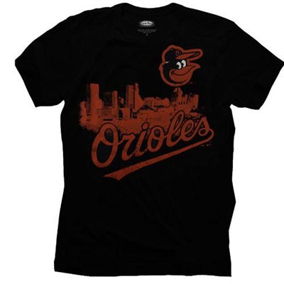 Baltimore Orioles - Skyline MLB Tričko