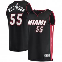 Miami Heat - Duncan Robinson Fast Break Replica Black NBA Jersey