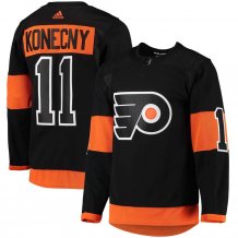 Philadelphia Flyers - Travis Konecny Authentic Primegreen NHL Trikot