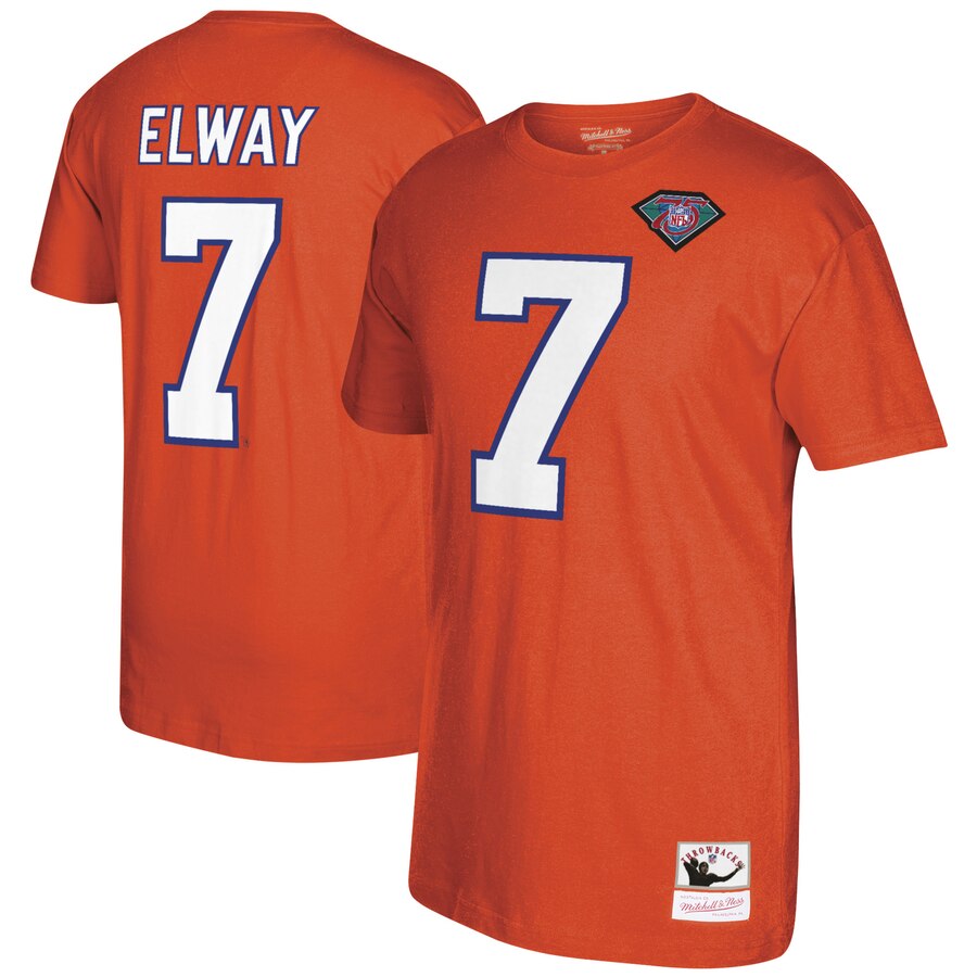 Official John Elway Denver Broncos Jerseys, John Elway Shirts, Broncos  Apparel, John Elway Gear