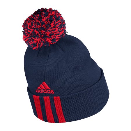 New York Rangers - Three Stripe Cuffed NHL Knit Hat
