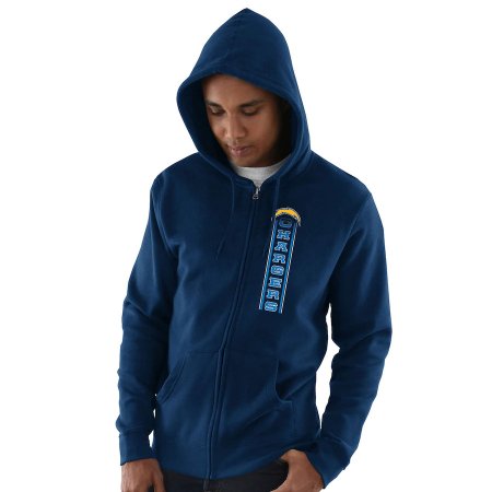 Los Angeles Chargers - Hook and Ladder Full-Zip NFL Mikina s kapucí na zip