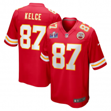 Kansas City Chiefs - Travis Kelce Super Bowl LVIII NFL Jersey