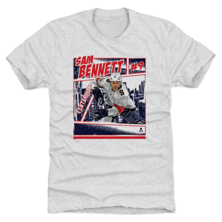 Florida Panthers - Sam Bennett Comic White NHL T-Shirt