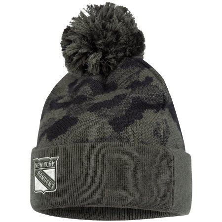 New York Rangers - Military Camo NHL Knit Hat