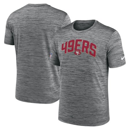 San Francisco 49ers - Velocity Athletic Gray NFL T-shirt