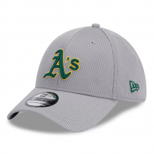 Oakland Athletics - Active Pivot 39thirty Gray MLB Hat