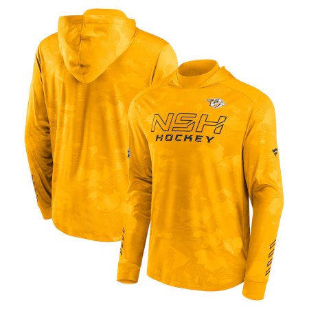 Nashville Predators - Authentic Pro Locker Room Camo NHL Mikina s kapucí