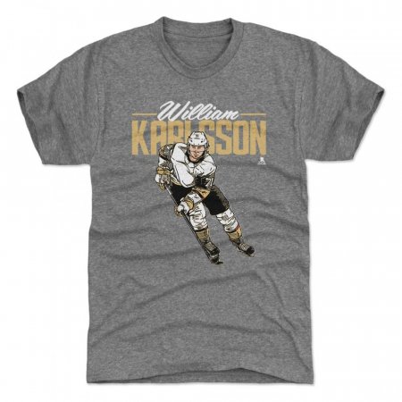 Vegas Golden Knights Dziecięcy - William Karlsson Grunge NHL Koszułka