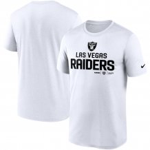 Las Vegas Raiders - Legend Community White NFL T-shirt