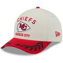 Kansas City Chiefs - 2025 Draft Creamy 9Forty NFL Czapka