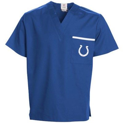 Indianapolis Colts - Solid Unisex  NFL Tričko - Veľkosť: M/USA=L/EU
