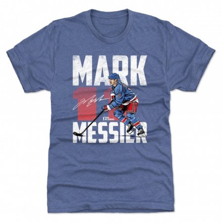 New York Rangers - Mark Messier Hockey Blue NHL Shirt