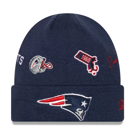 New England Patriots - Identity Cuffed NFL Knit hat