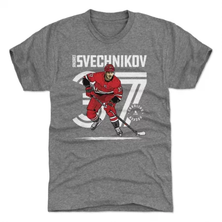 Carolina Hurricanes - Andrei Svechnikov Inline Gray NHL T-Shirt
