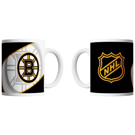 Boston Bruins - Shadow Logo & Shield NHL Mug