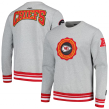 Kansas City Chiefs - Crest Emblem Pullover NFL Sweatshirt
