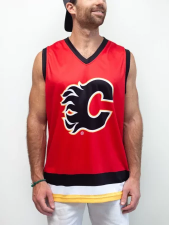 Calgary Flames - Hockey Home NHL Muskelshirt